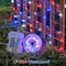 2-Pack Patriotic LED Fairy Lights - 66ft 200 LED Battery Operated Red White & Blue Decor